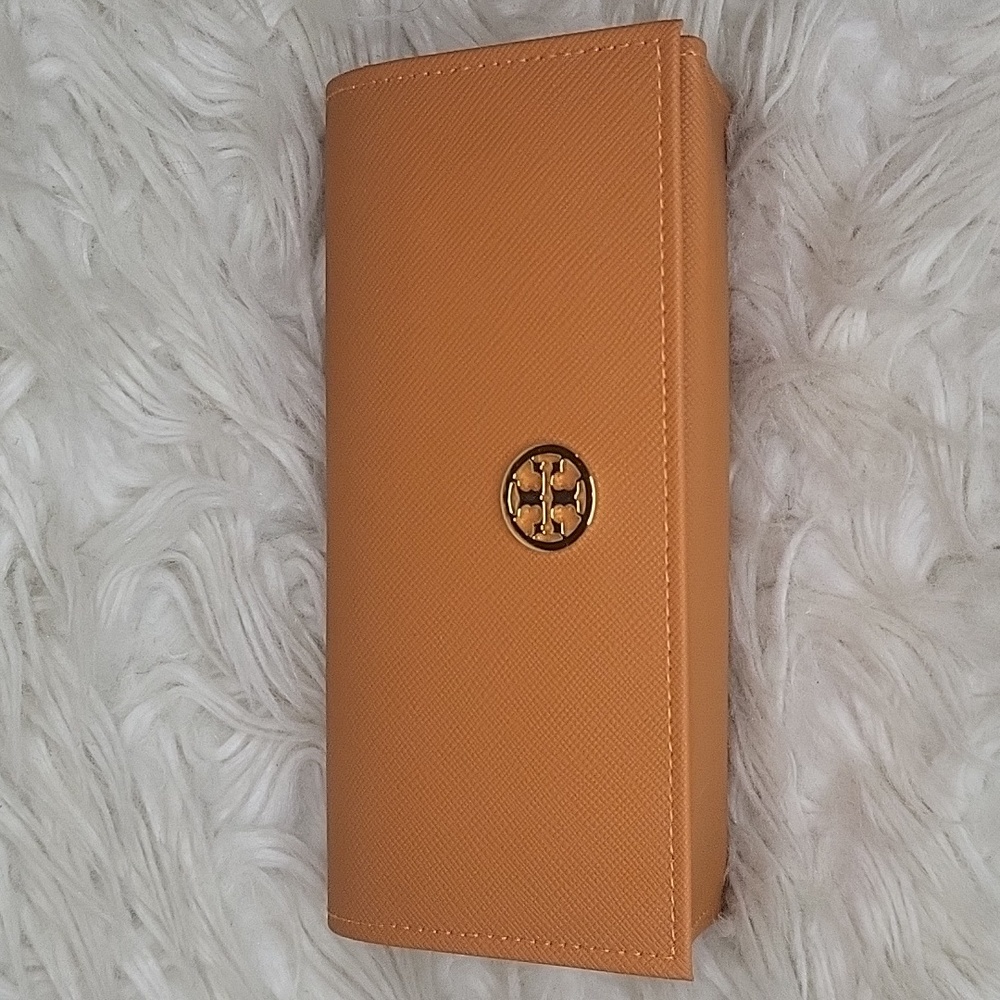 TORY BURCH SUNGLASSES GLASSES ORANGE CASE